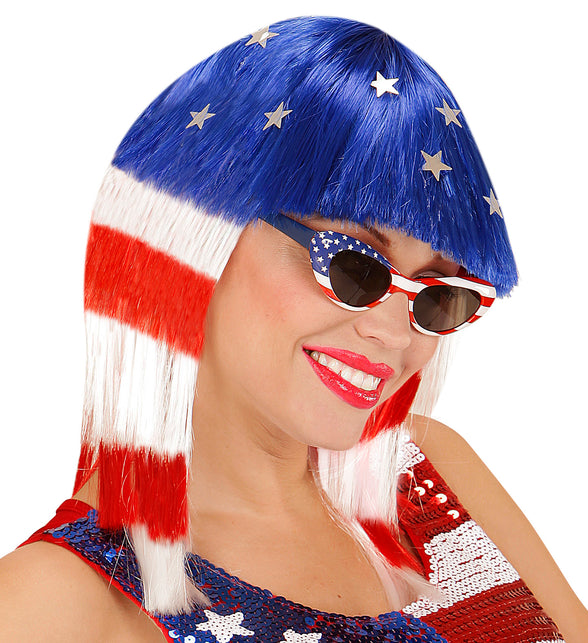 Widmann SRL USA pruik Amerika stars