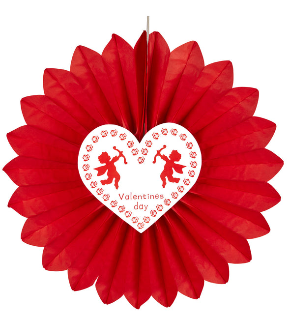 Widmann SRL Valentijnsdag decoratie hart van papier