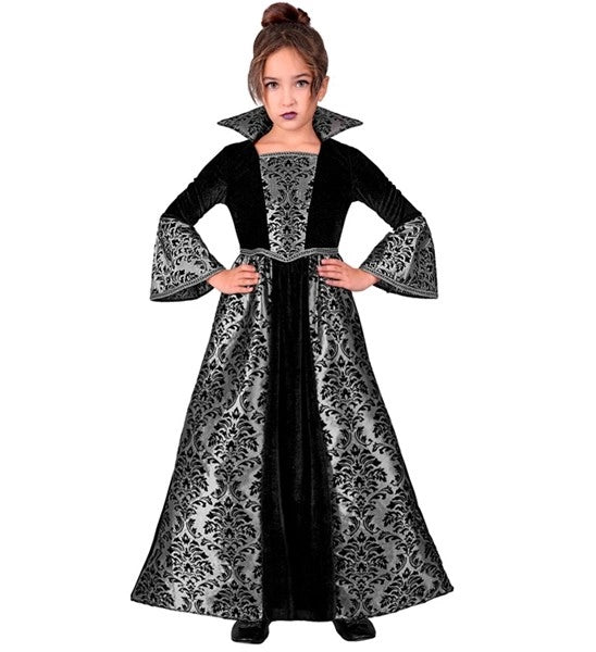 Widmann SRL Vampier meisje kostuum Roos kinderen