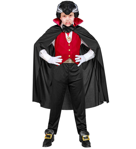 Widmann SRL Vampier voor jongens en meisjes zwart