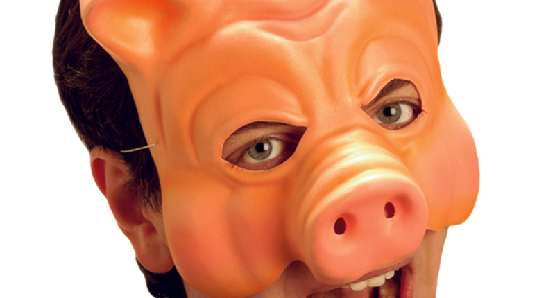 Widmann SRL Varken masker halfgezicht volwassenen