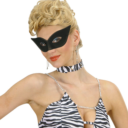 Widmann SRL Venetiaans oogmasker zwart volwassenen