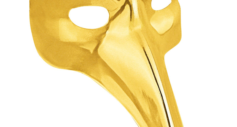 Widmann SRL Venetiaans snavel masker goud