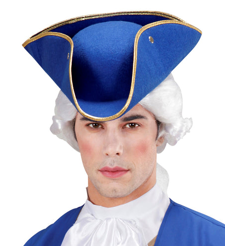 Widmann SRL Venetiaanse driesteek hoed blauw