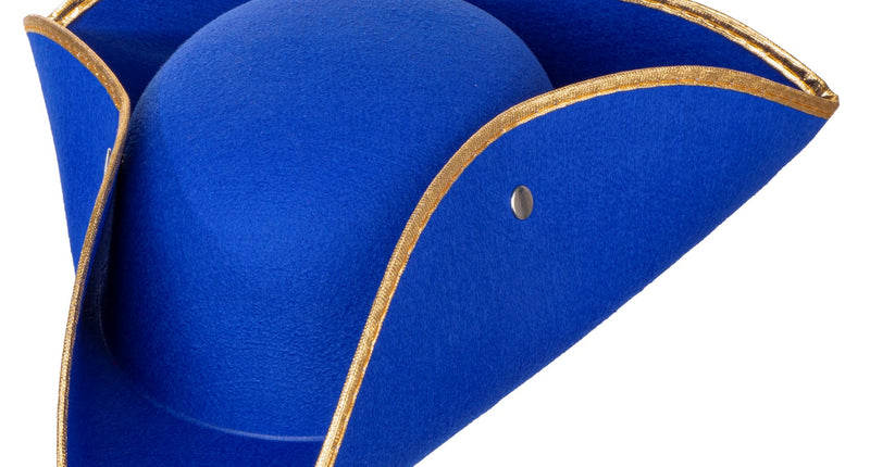 Widmann SRL Venetiaanse driesteek hoed blauw