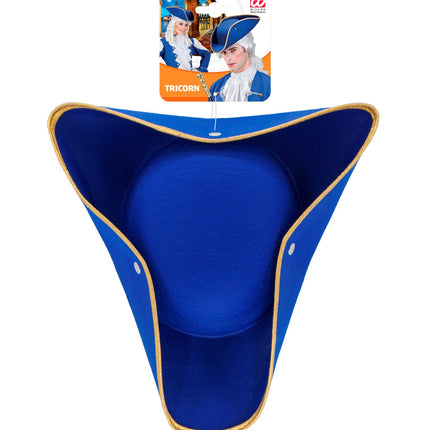 Widmann SRL Venetiaanse driesteek hoed blauw