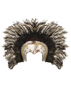 Widmann SRL Veren hoofdbedekking Cabaret zilver