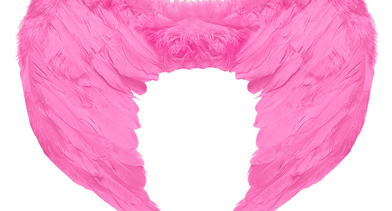 Widmann SRL Veren vleugels roze 37x50cm