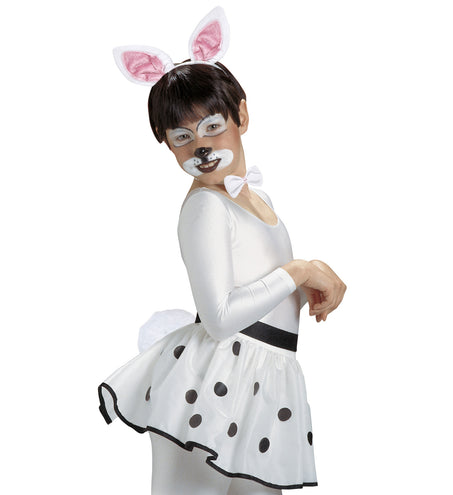Widmann SRL Verkleedset bunny oren met strik en staart