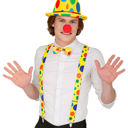 Widmann SRL Verkleedset clown bolletjes