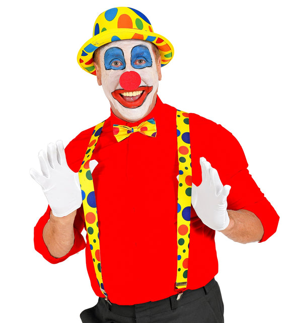 Widmann SRL Verkleedset clown bolletjes