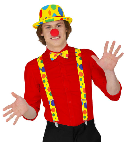 Widmann SRL Verkleedset clown bolletjes