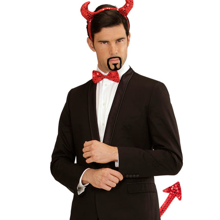 Widmann SRL Verkleedset duivel met pailletten