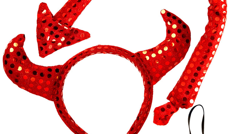 Widmann SRL Verkleedset duivel met pailletten