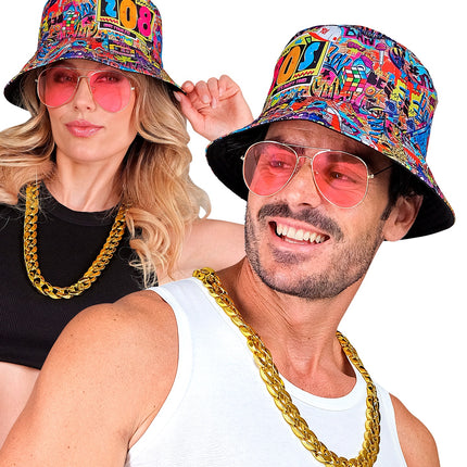 Widmann SRL Verkleedset Graffiti  jaren 80