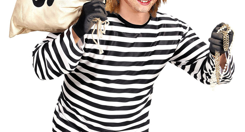 Widmann SRL Verkleedset Inbreker 164