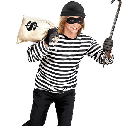 Widmann SRL Verkleedset Inbreker 164