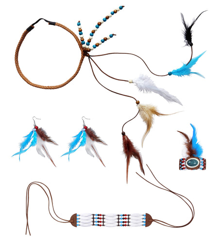 Widmann SRL Verkleedset Indiaanse Manitou