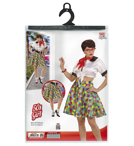 Widmann SRL Verkleedset jaren 50 meisje