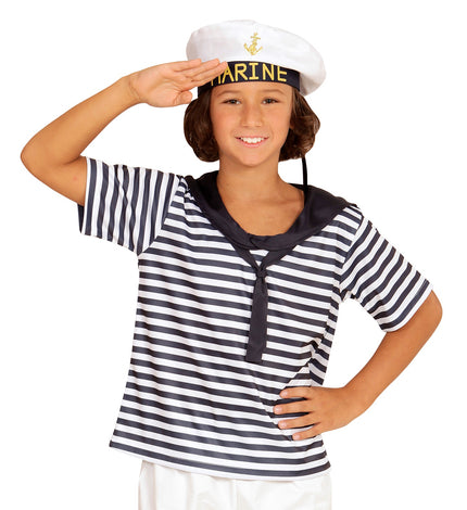 Widmann SRL Verkleedset marine voor kinderen