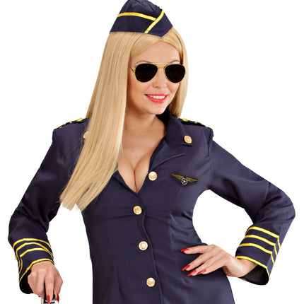 Widmann SRL Verkleedset piloot kapitein