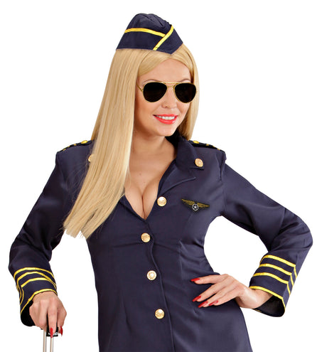 Widmann SRL Verkleedset piloot kapitein