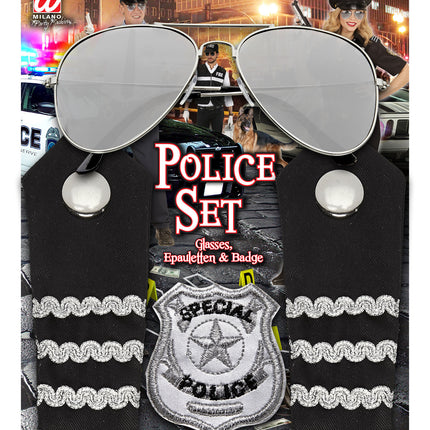 Widmann SRL Verkleedset politie agent