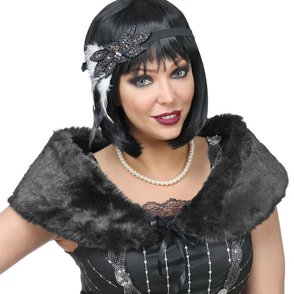 Widmann SRL Verkleedset Roaring  20's zwart