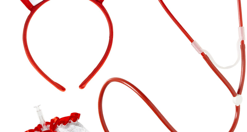 Widmann SRL Verpleegstersetje met nep stethoscoop