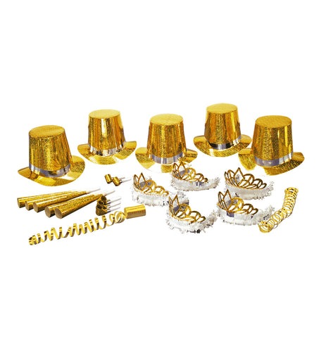 Widmann SRL Versierset Happy New Year goud