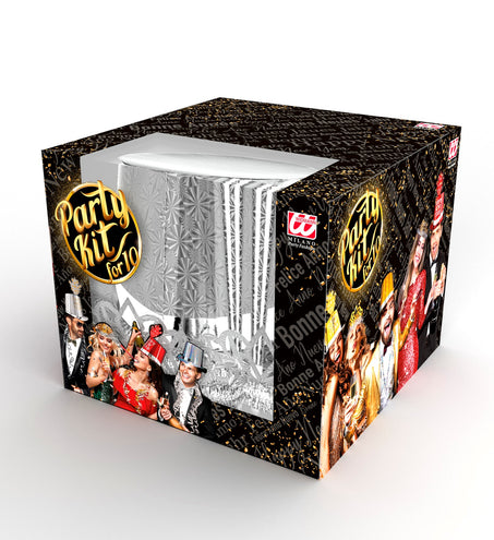 Widmann SRL Versierset Happy New Year zilver