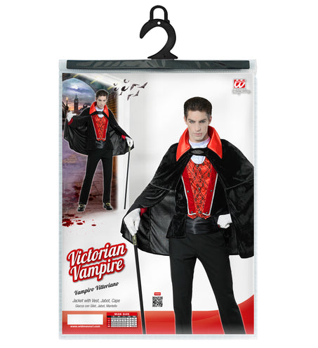 Widmann SRL Victoriaans vampierenpak heren