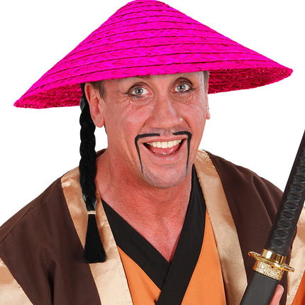 Widmann SRL Vietkong strohoed roze