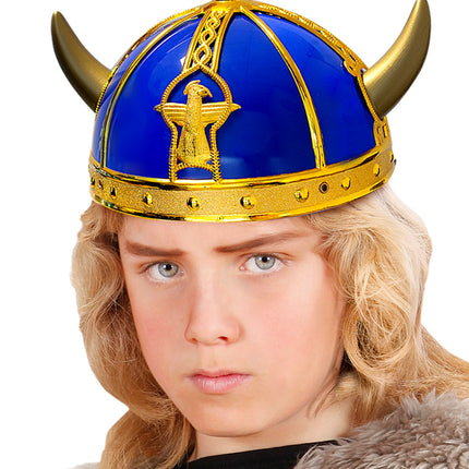 Widmann SRL Viking helm blauw