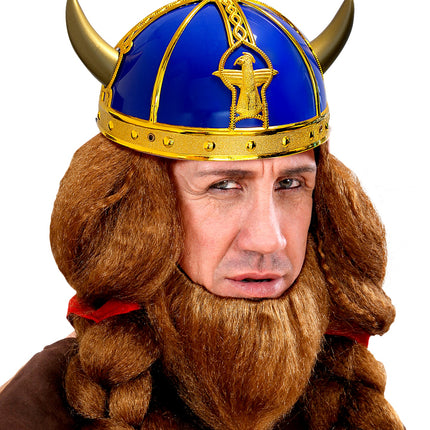Widmann SRL Viking helm blauw