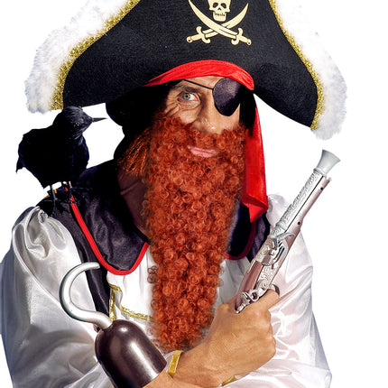 Widmann SRL vikingbaard met snor bruin