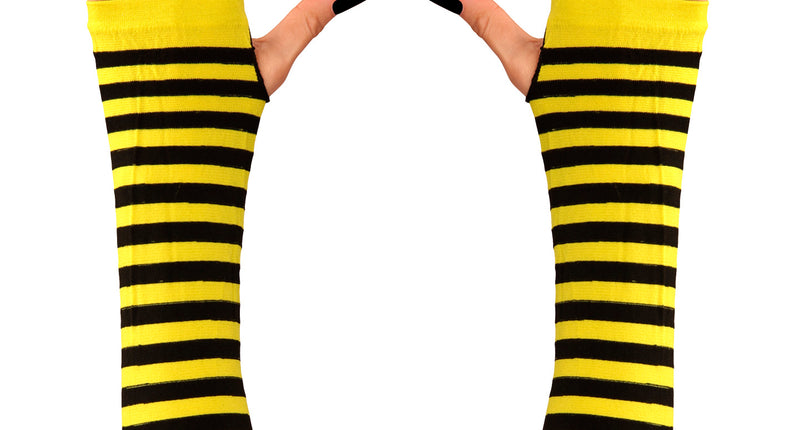 Widmann SRL Vingerloze bijen handschoentjes