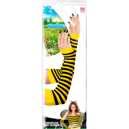 Widmann SRL Vingerloze bijen handschoentjes