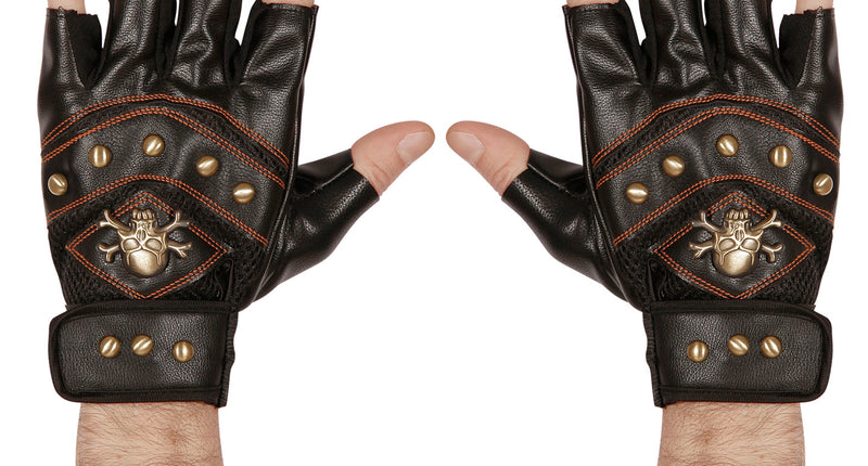 Widmann SRL Vingerloze handschoen met spijkers