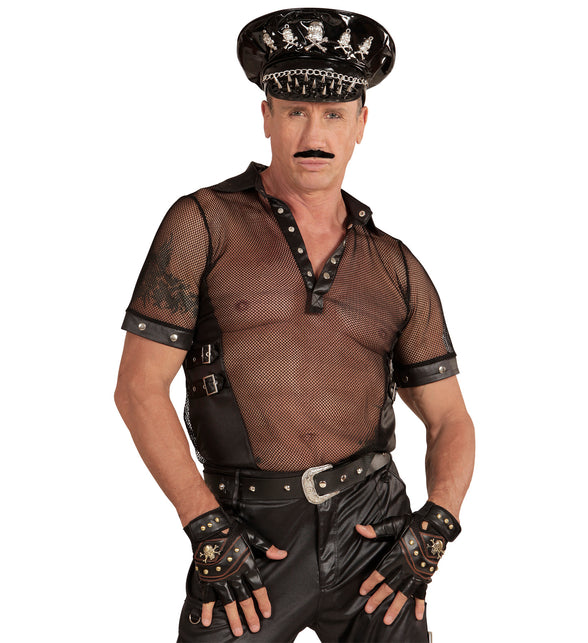 Widmann SRL Vingerloze handschoen met spijkers