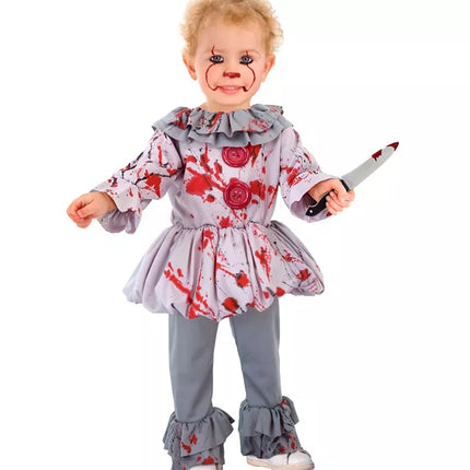 Widmann SRL Vintage killer clown kostuum Guus kinderen