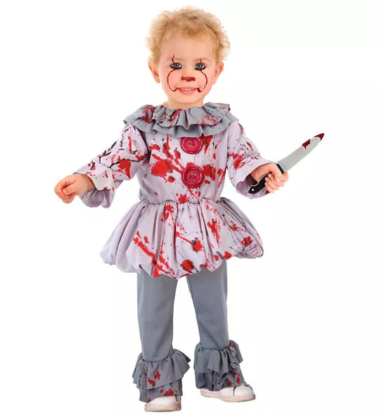 Widmann SRL Vintage killer clown kostuum Guus kinderen