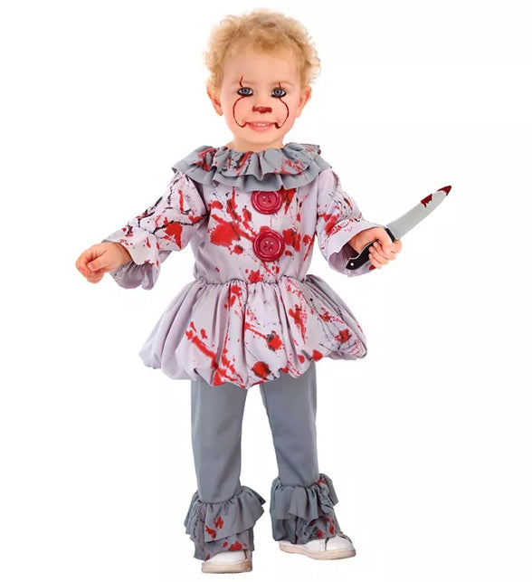 Widmann SRL Vintage killer clown kostuum Guus kinderen