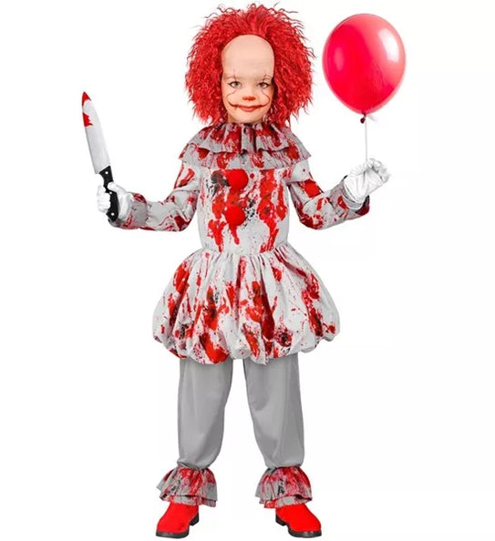 Widmann SRL Vintage killer clown kostuum Guus kinderen