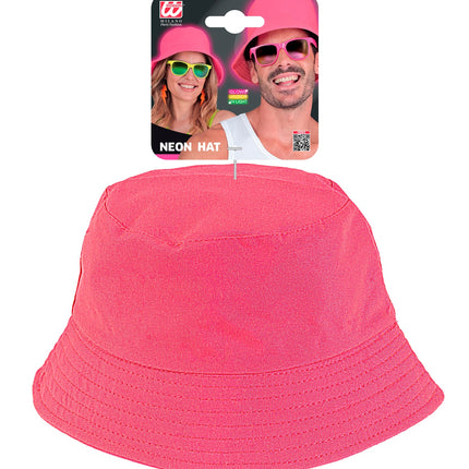 Widmann SRL Vissershoedje neon roze