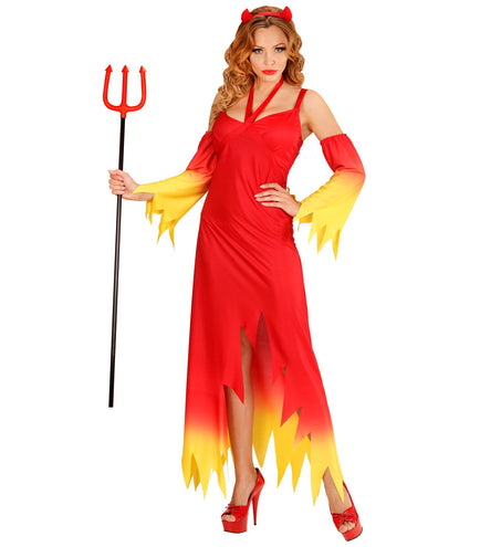 Widmann SRL Vlammende duivelsjurkjes voor Halloween