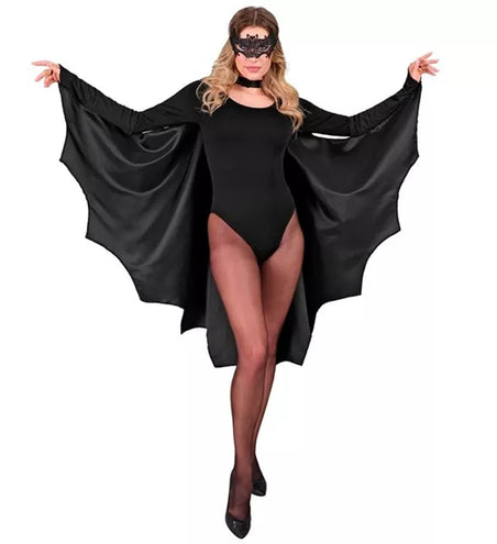 Widmann SRL Vleermuis cape Anouk volwassenen