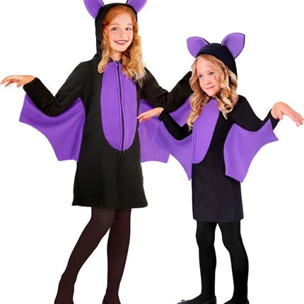 Widmann SRL Vleermuis jurk met capuchon Milan kinderen