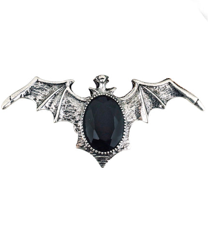 Widmann SRL Vleermuis ring met zwarte gemsteen