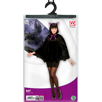 Widmann SRL Vleermuis verkleedset dames